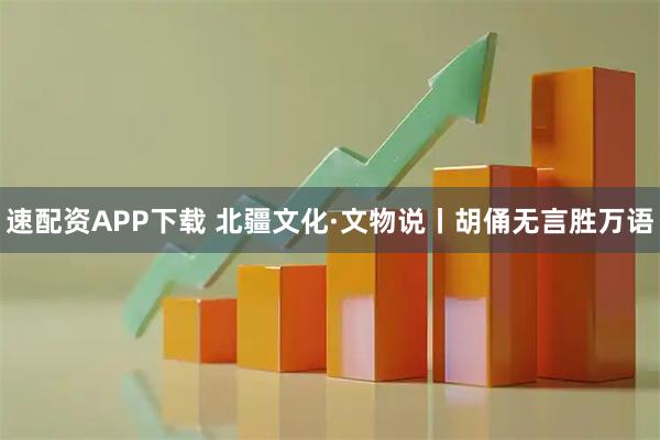 速配资APP下载 北疆文化·文物说丨胡俑无言胜万语
